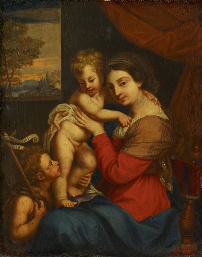 Madonna with Child and the Boy John