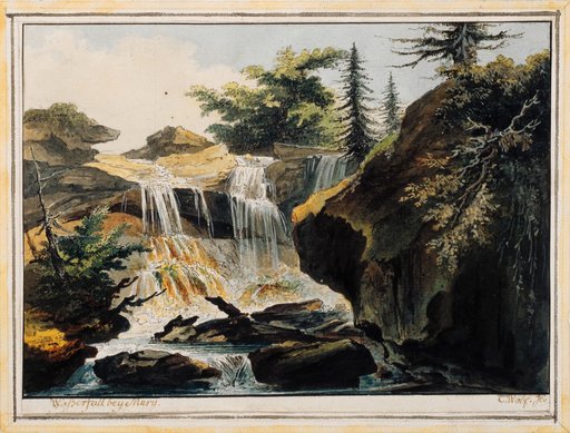 Waterfall in the Ravine near Muri