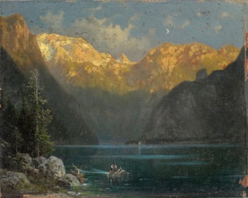 Evening Mood at Lake Königssee