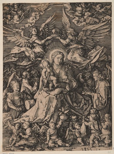 Mary as Queen of the Angels