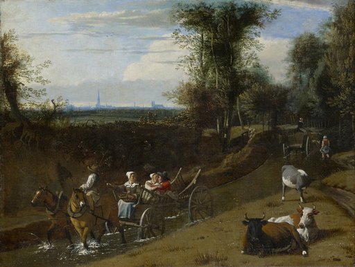 Cart Track in a Streambed