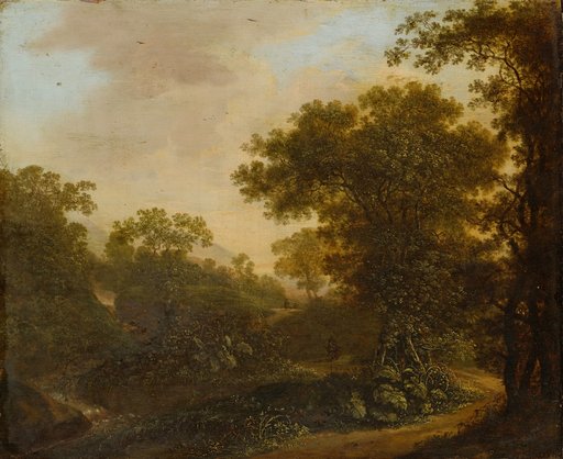 Landscape with Forest Path