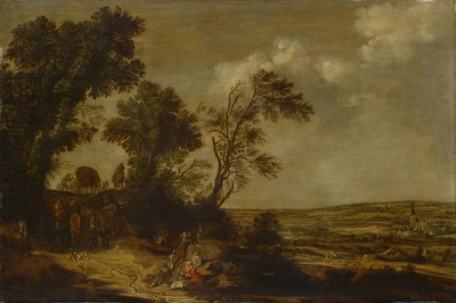 Hilly Landscape with Cart Track