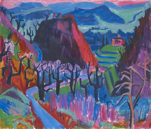 Landscape with Chestnut Trees