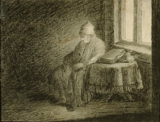 Jeremias Wildt-Socin in a Housecoat ("Beatus ille qui procul negotiis")