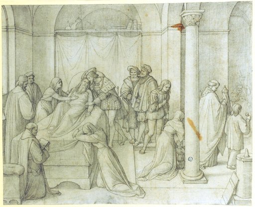 The Death of Leonardo da Vinci in the Arms of Francis I of France