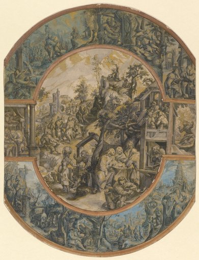 The Story of Abraham in an Oval