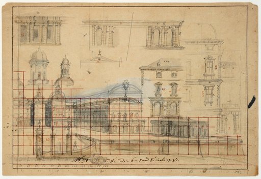 Architectural Detail Studies of Bensberg Castle