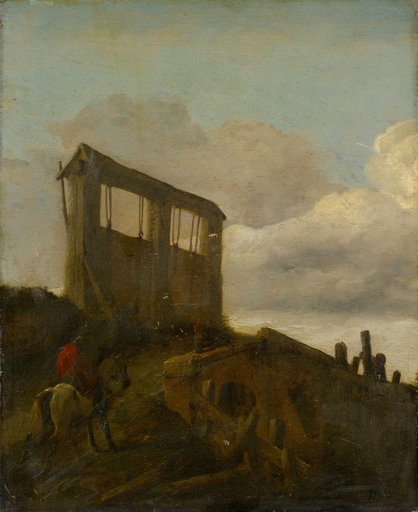 Rider at a Lock