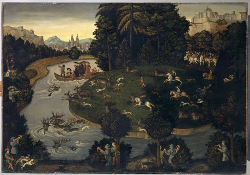 The Hunt of Frederick the Wise with Emperor Maximilian I