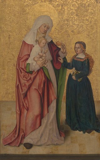 Saint Anne with the Child and the Virgin (Inside); Saint Helena (Outside)