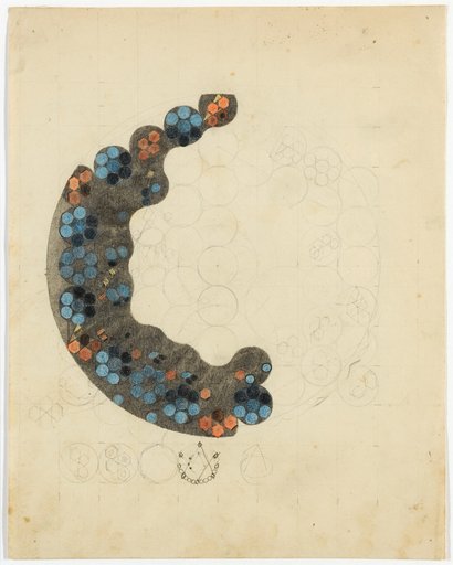 Study for the Stained-Glass Window in the Zwinglihaus Zürich-Wiedikon