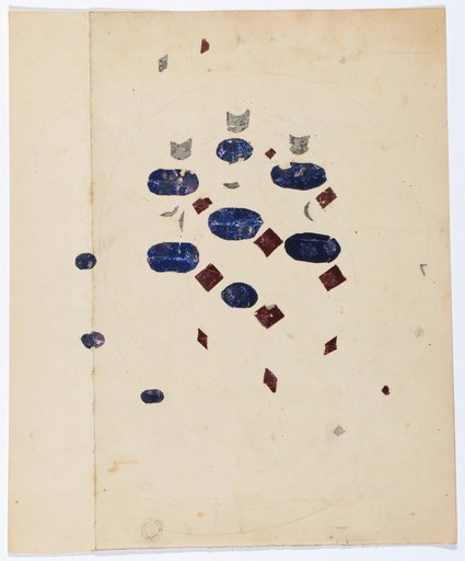 Study for the Stained-Glass Window in the Zwinglihaus Zürich-Wiedikon