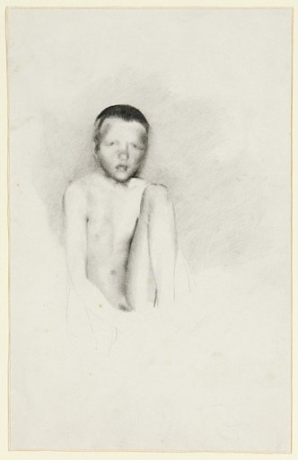 Boy Drawing Up His Knees