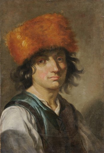 Portrait of a Youth with a Fox-Fur Cap
