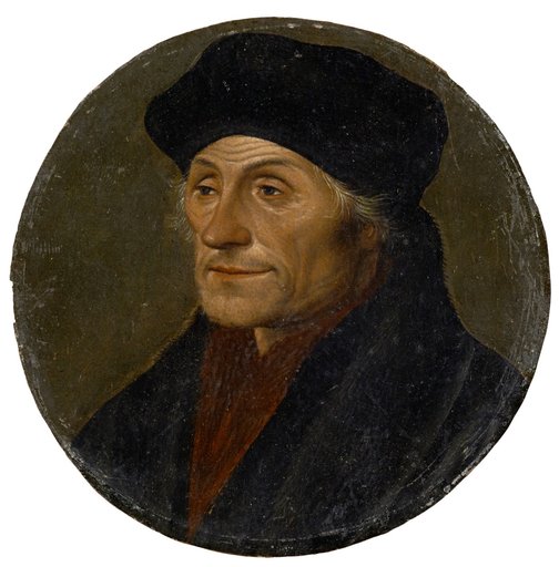 Portrait of Erasmus of Rotterdam "in Round"