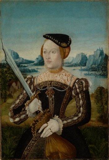 Bildnis einer Frau als Judith (?)