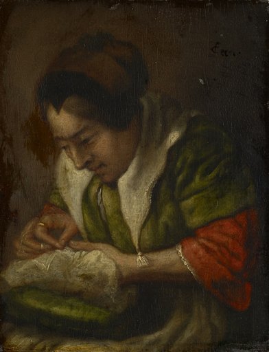 Sewing Woman