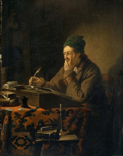 Scholar at a Desk