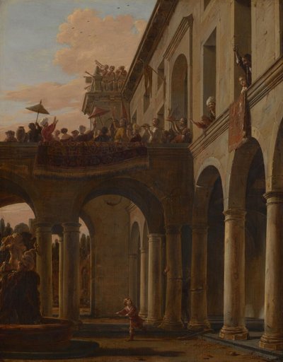 Samson Pulls Down the Temple of Dagon