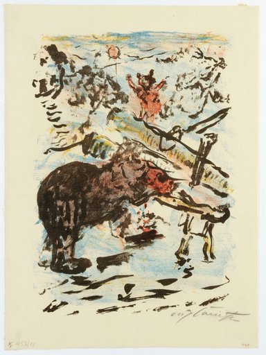Reinecke catches the bear Braun in a split tree