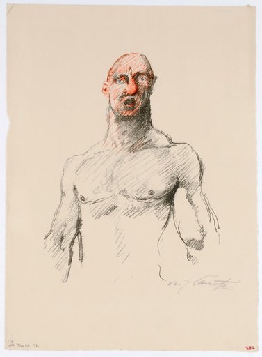 The Wrestler (with a red nose)