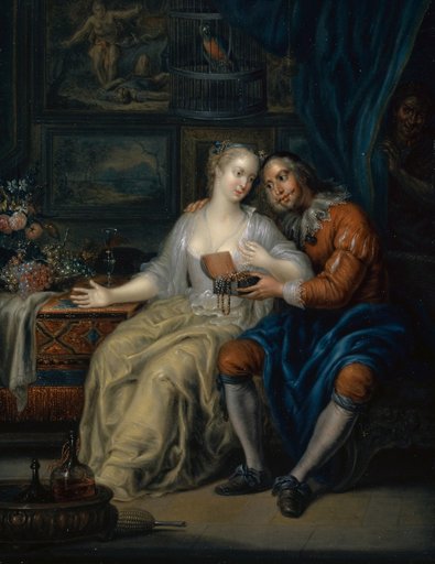 Lovers with a go-between