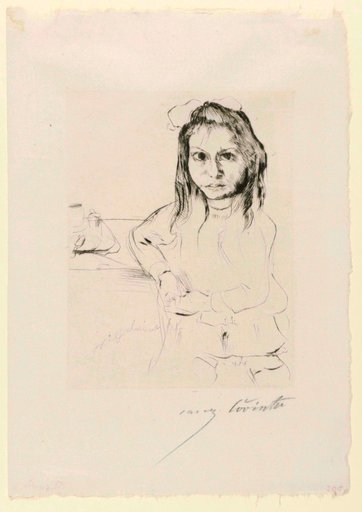 Wilhelmine, the artist's daughter