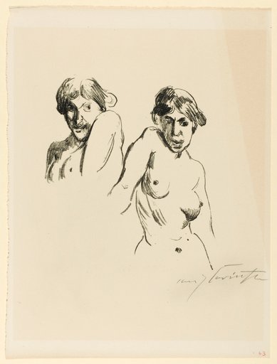 Two Half-Nudes