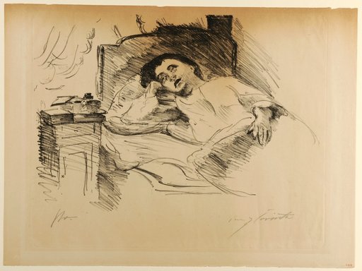 Young Girl in Bed