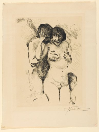 Faun and Nymph