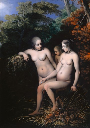 Nymphs at the Edge of the Forest