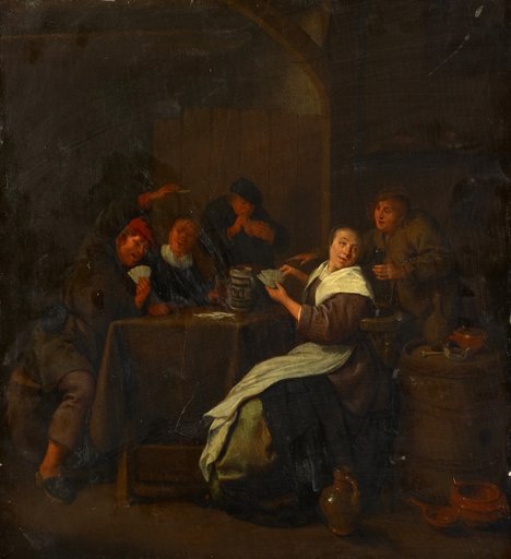 Peasants Playing Cards