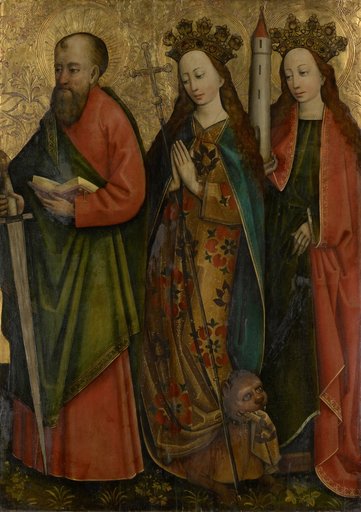 The Holy Paul, Margaret, and Barbara