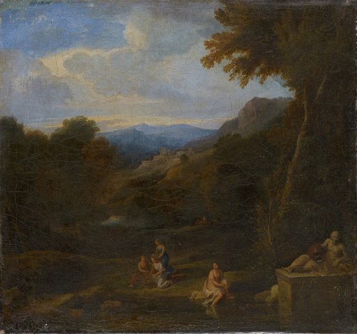 Landscape with a River God and Women