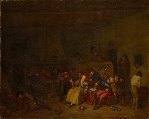 Peasant Concert in a Barn