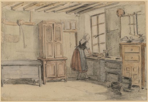 Kitchen with a Maid