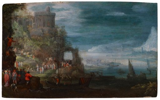 Seascape with the Healing of the Possessed