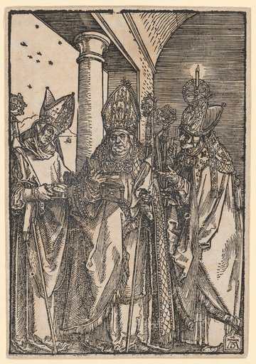 The Holy Bishops Nicholas, Ulrich, and Erasmus