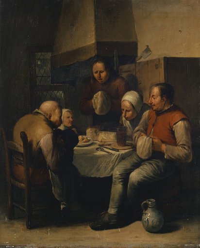 Peasants at Table Prayer