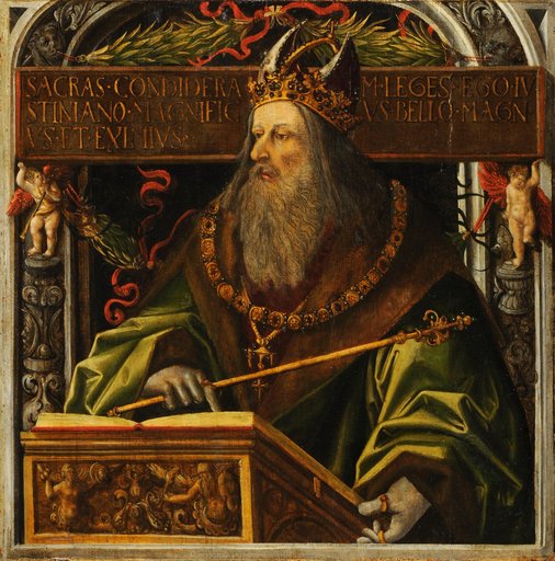 Ideal Portrait of Emperor Justinian