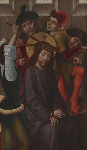The Crowning with Thorns of Christ (Inner Side); St. Nicholas of Myra with the Three Scholars (Outer Side)