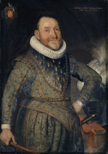 Portrait of Théodore Agrippa d'Aubigné