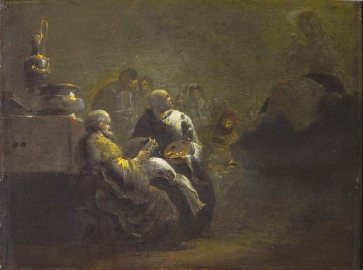 Saint Luke Painting the Madonna