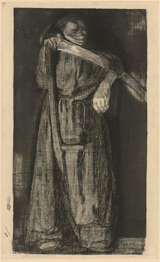 Woman with a Sickle