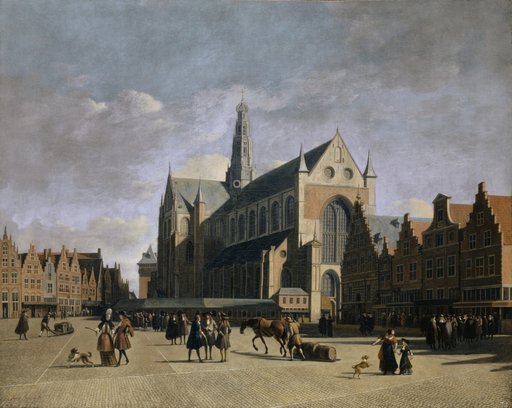 The Market Square of Haarlem