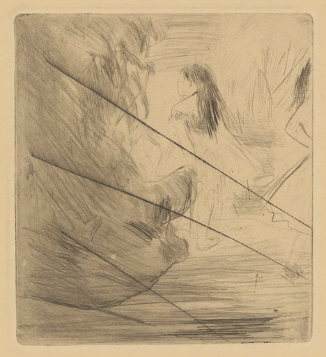 Two Dancers in the Wings