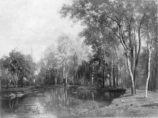 The Pond of Saint-Mury near Grenoble