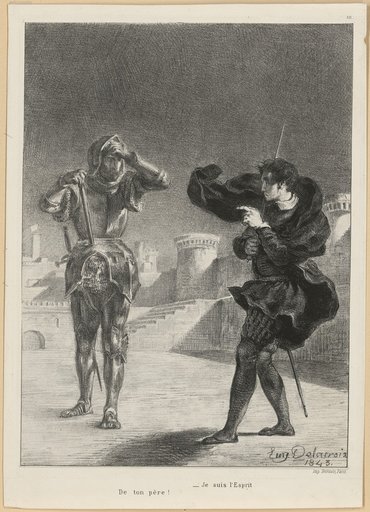 The Ghost on the Terrace (Act I, Scene V)