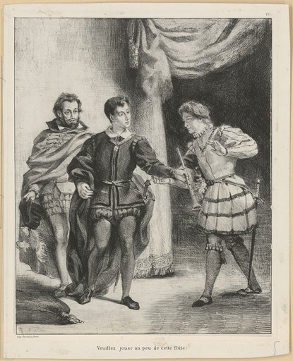 Hamlet and Guildenstern (Act III, Scene II)